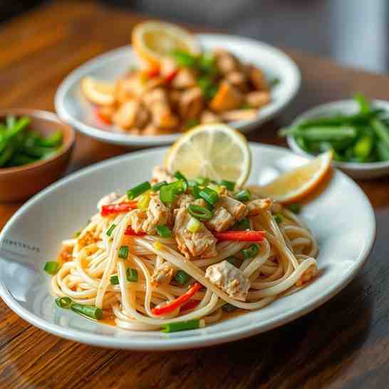 Micronesian Noodles - Easy Chicken Pancit Bihon Recipe